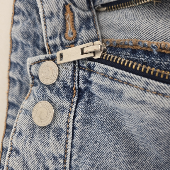 Pull&Bear Blue Cropped Denim Jacket - Picture 6 of 6
